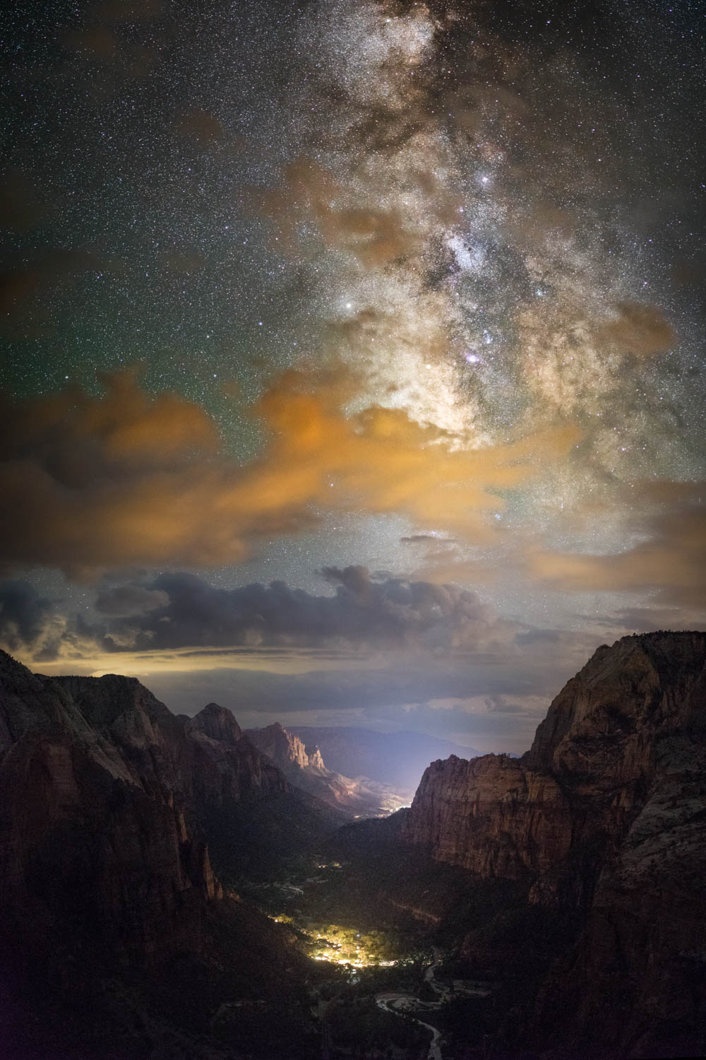 The Milky Way from Angels Landing, Zion National Park